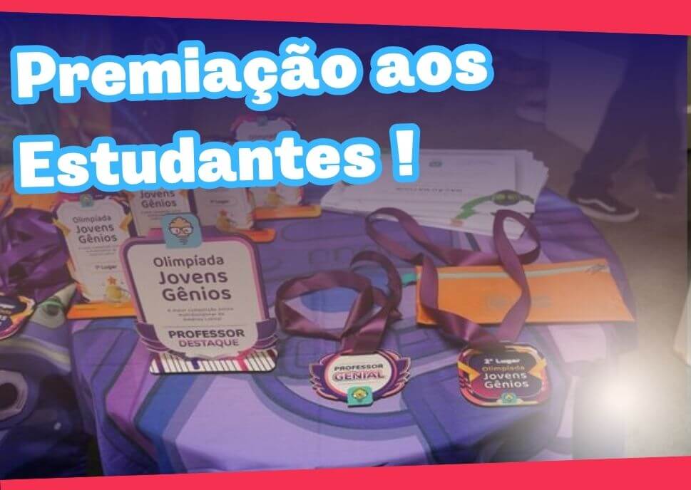 Premiação aos estudantes