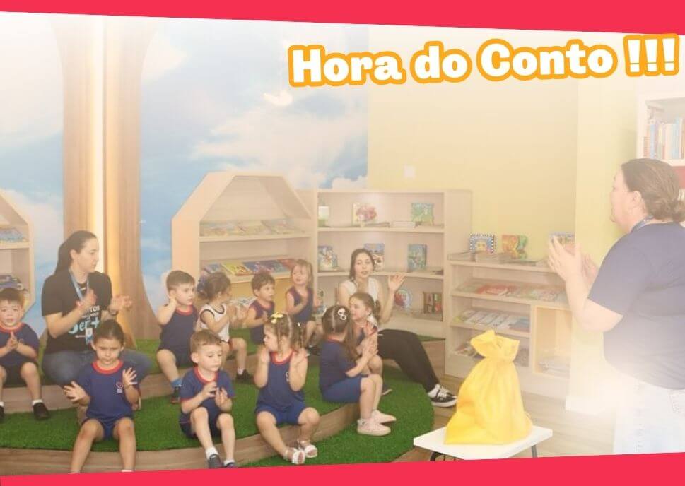 Projeto semanal “Hora do Conto” da Biblioteca Dom Bosco