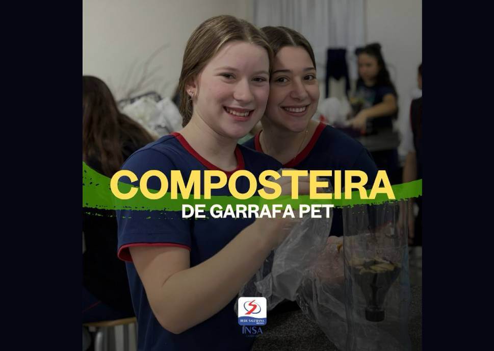 Composteira de Garrafa Pet